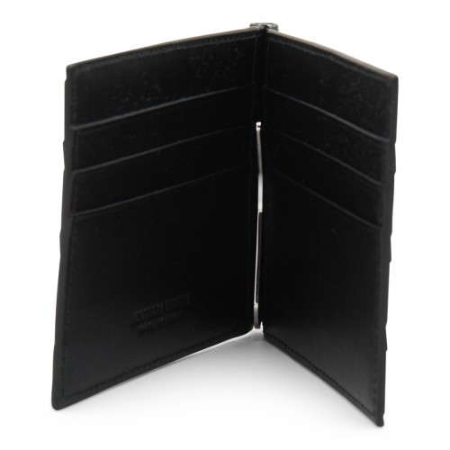BLACK LEATHER WALLET