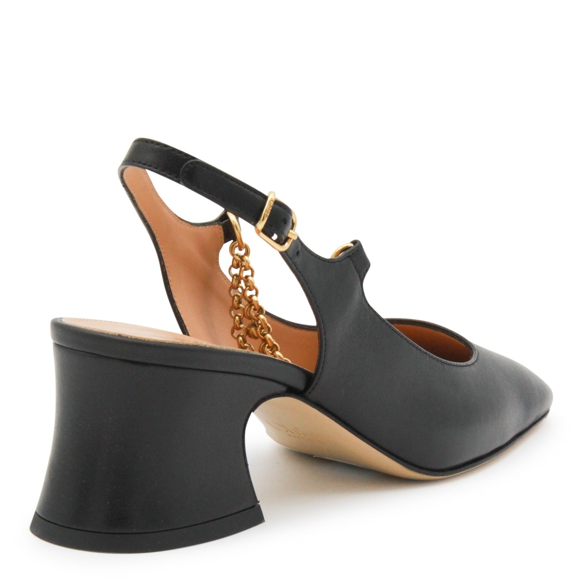 BLACK LEATHER PUMPS BLACK LEATHER PUMPS