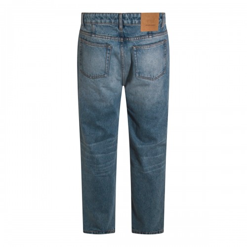 LIGHT BLUE COTTON JEANS