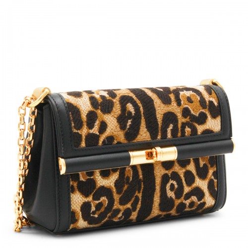 LEOPARD LEATHER CITY MINI MARLENE CROSSBODY BAG