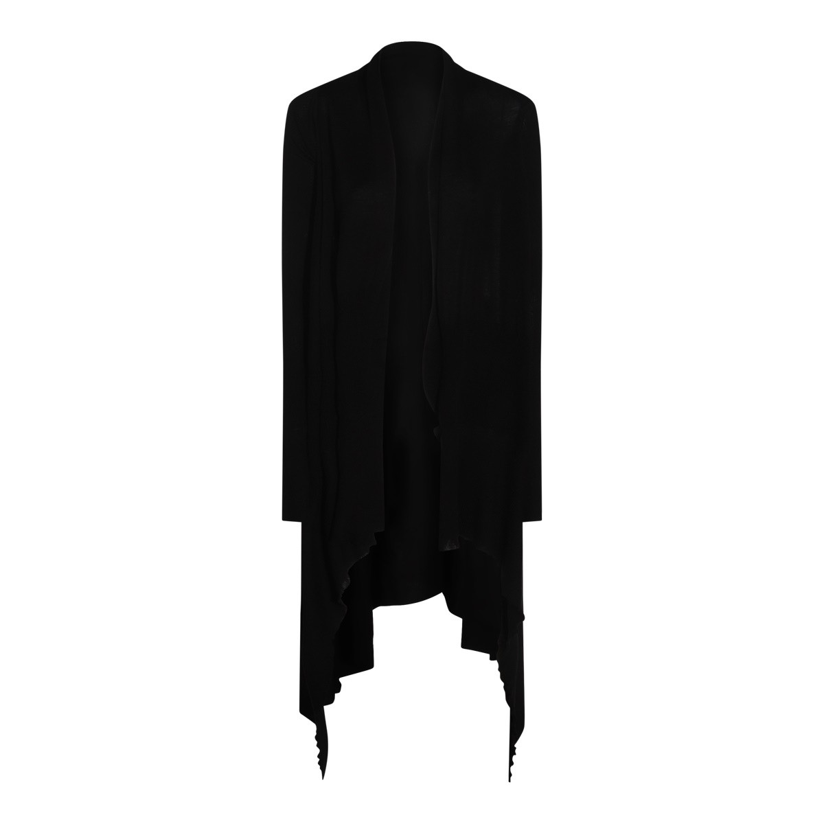 BLACK WOOL KNITWEAR