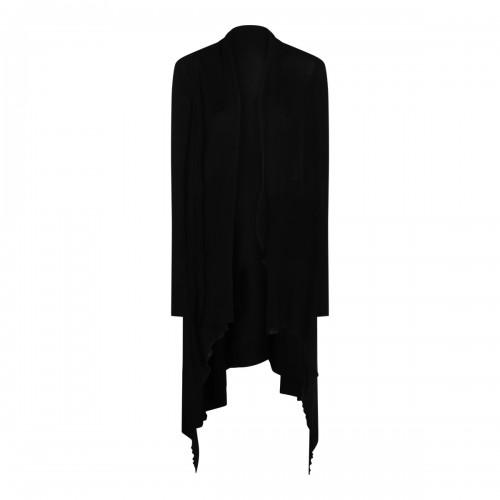 BLACK WOOL KNITWEAR