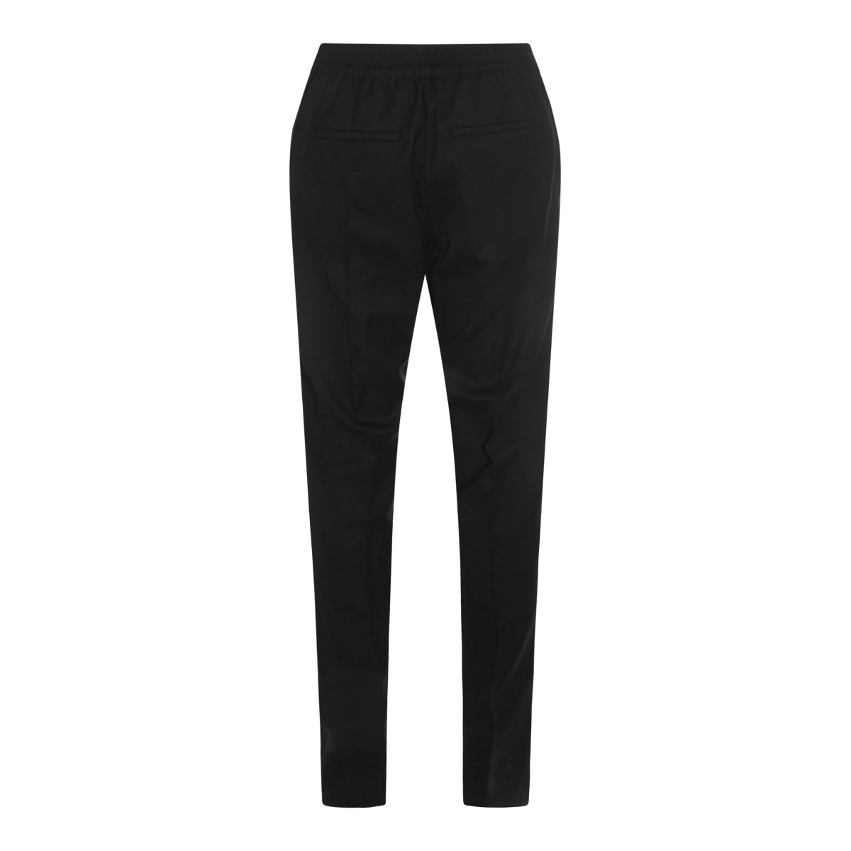 BLACK WOOL PANTS BLACK WOOL PANTS