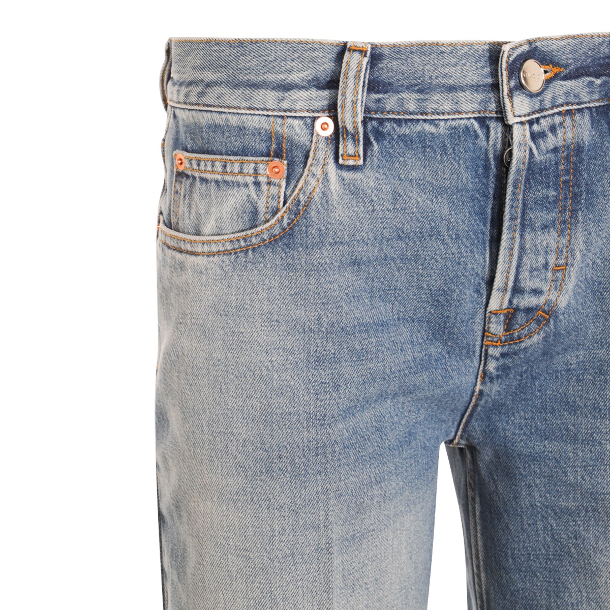 LIGHT BLUE COTTON JEANS LIGHT BLUE COTTON JEANS