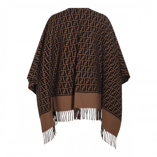 BROWN WOOL CAPES