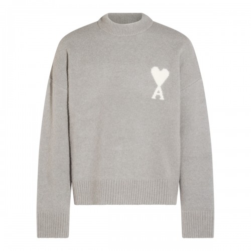 GREY COTTON KNITWEAR