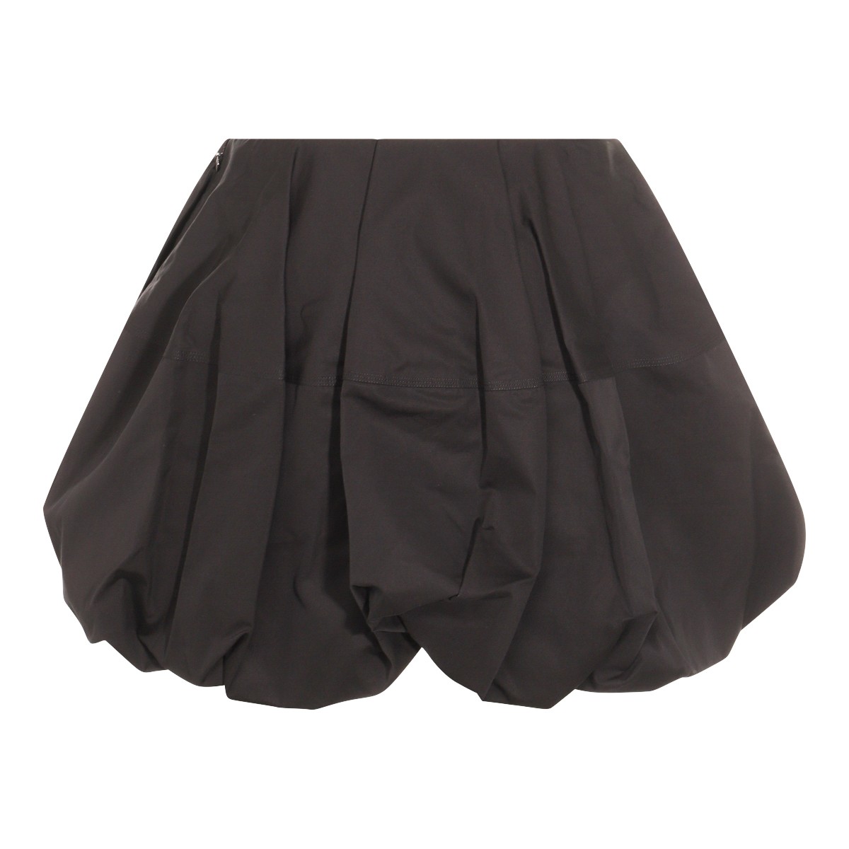 BLACK COTTON SKIRT BLACK COTTON SKIRT