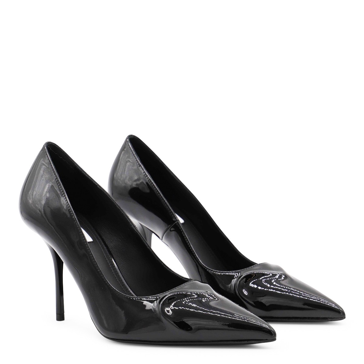 BLACK LEATHER PUMPS BLACK LEATHER PUMPS