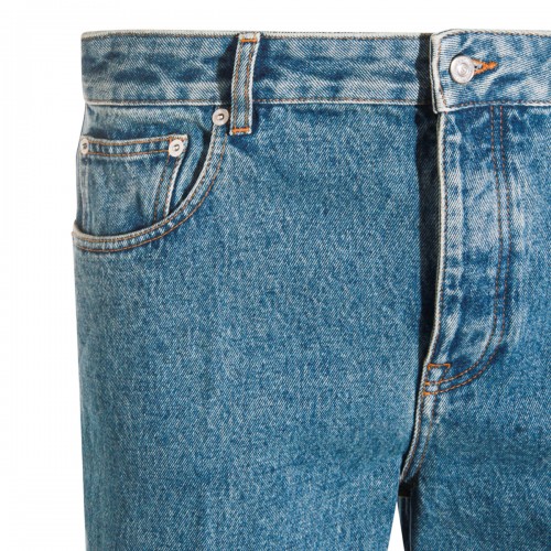 BLUE COTTON JEANS