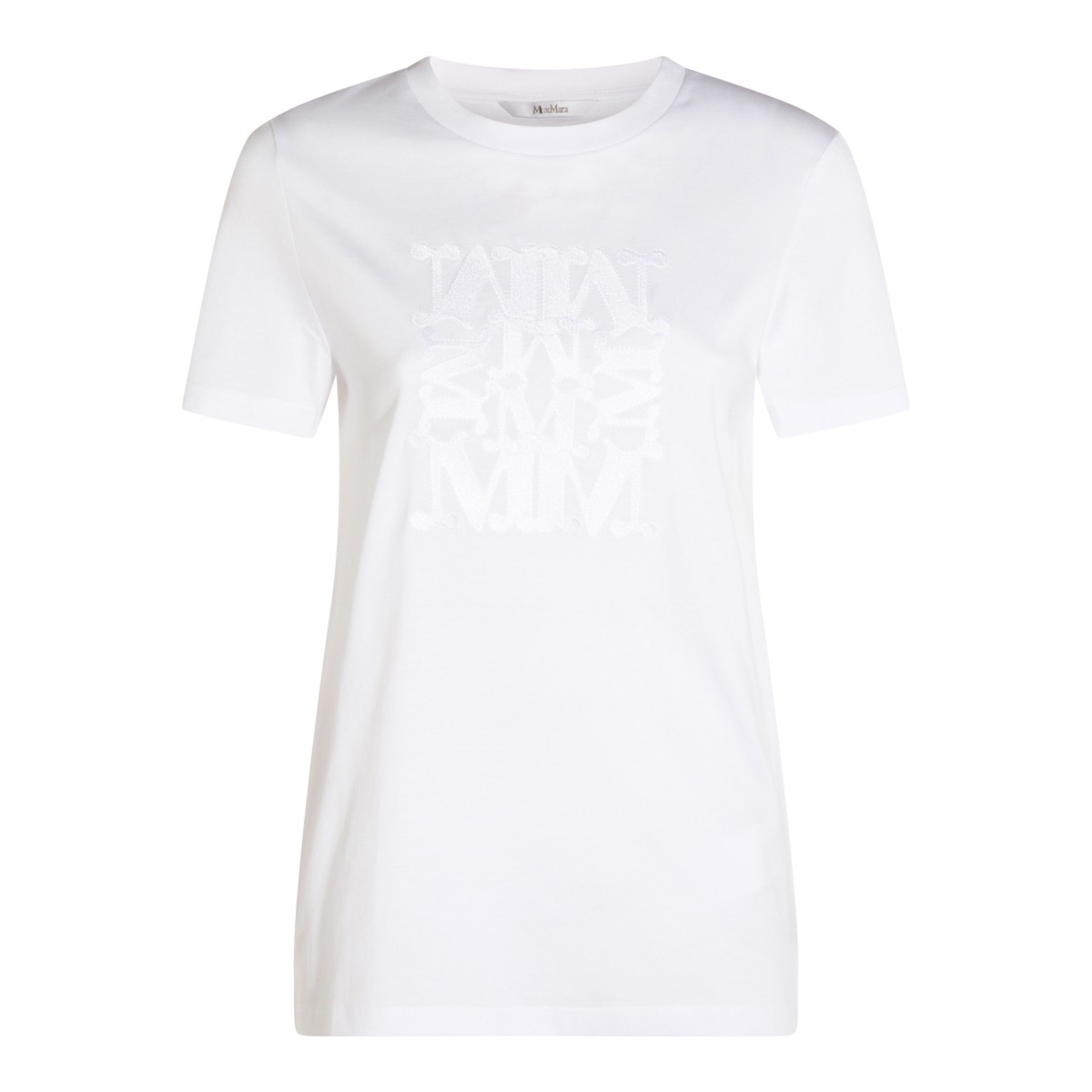 WHITE COTTON BRAVO T-SHIRT