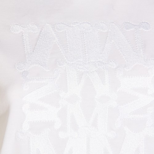 WHITE COTTON BRAVO T-SHIRT