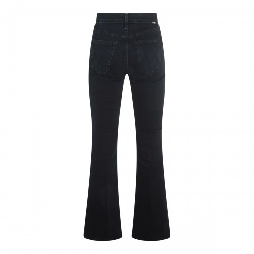 BLACK COTTON JEANS