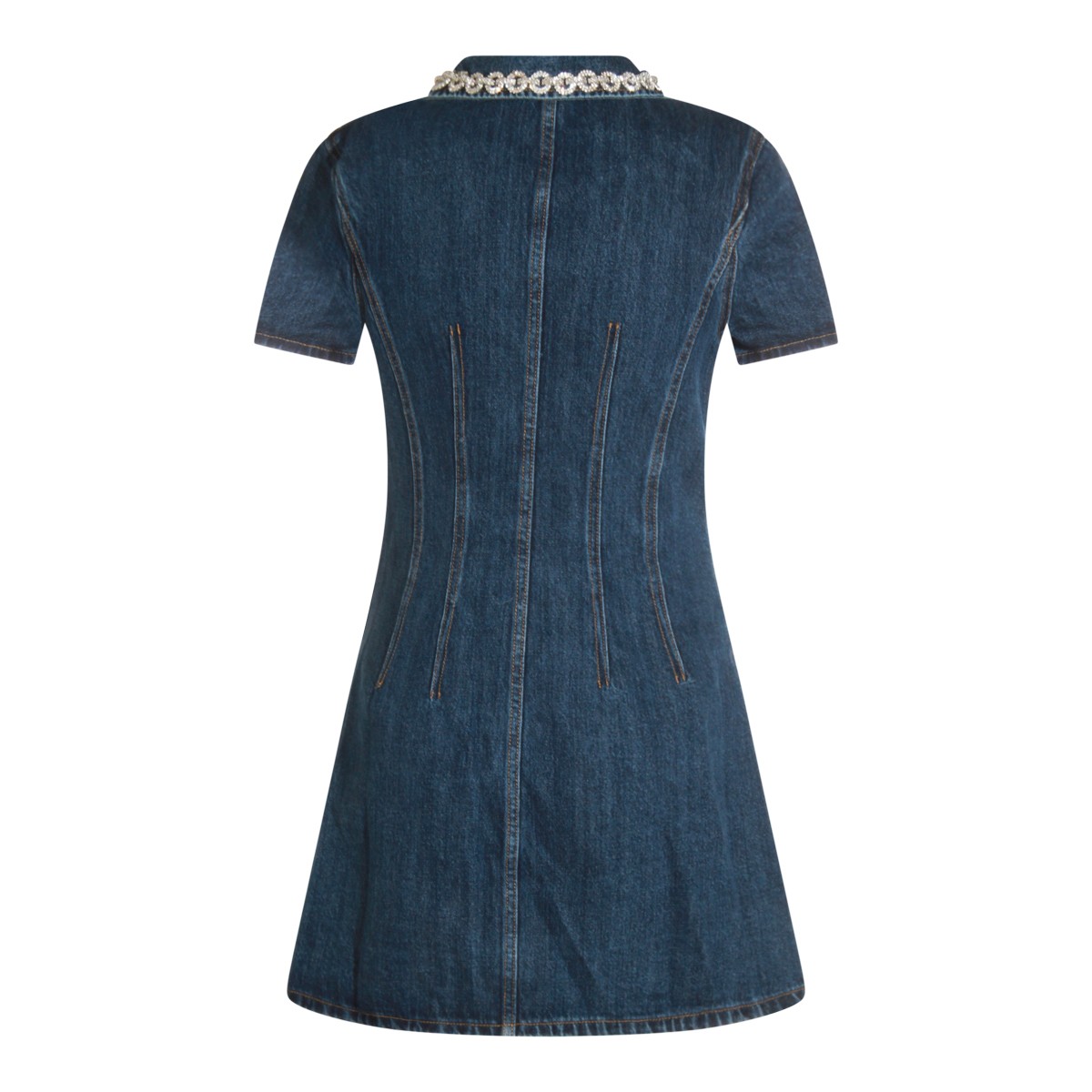 BLUE COTTON DRESS