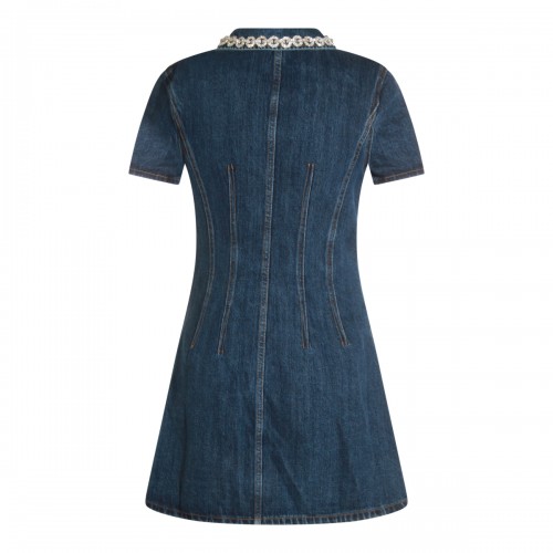 BLUE COTTON DRESS