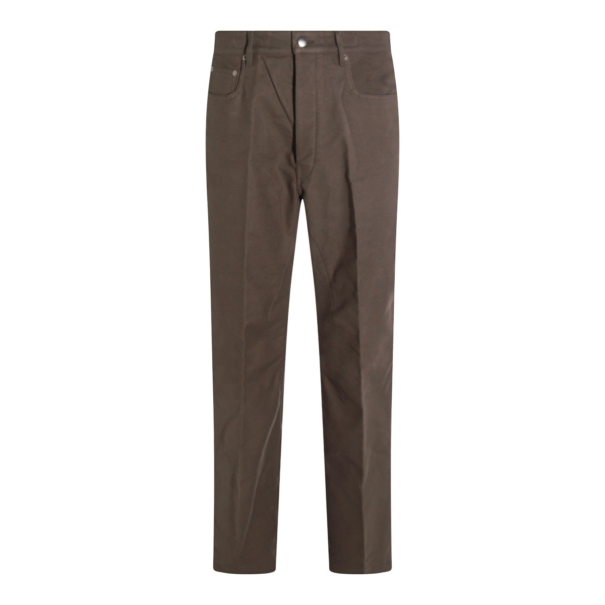 BROWN COTTON GETH JEANS