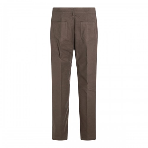 BROWN COTTON GETH JEANS