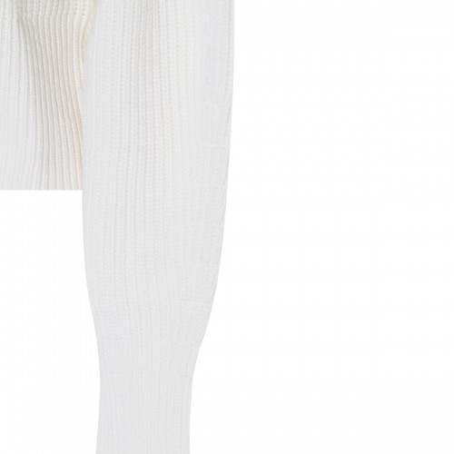 WHITE WOOL NADAR KNITWEAR