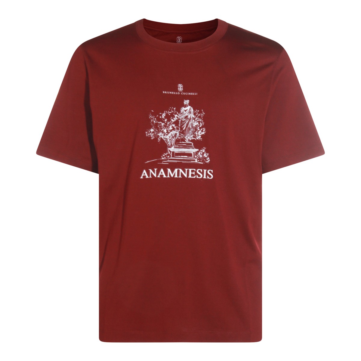 RED COTTON T-SHIRT