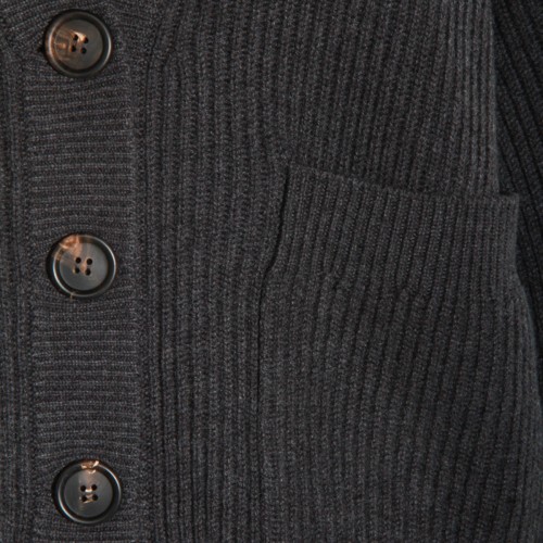 GREY WOOL KNITWEAR