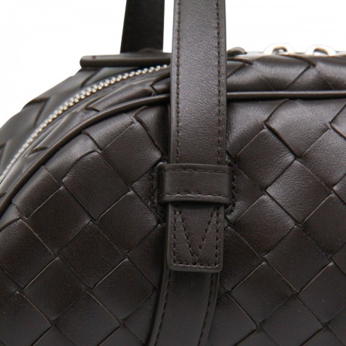 DARK BROWN LEATHER BAG