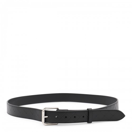BLACK LEATHER BELT