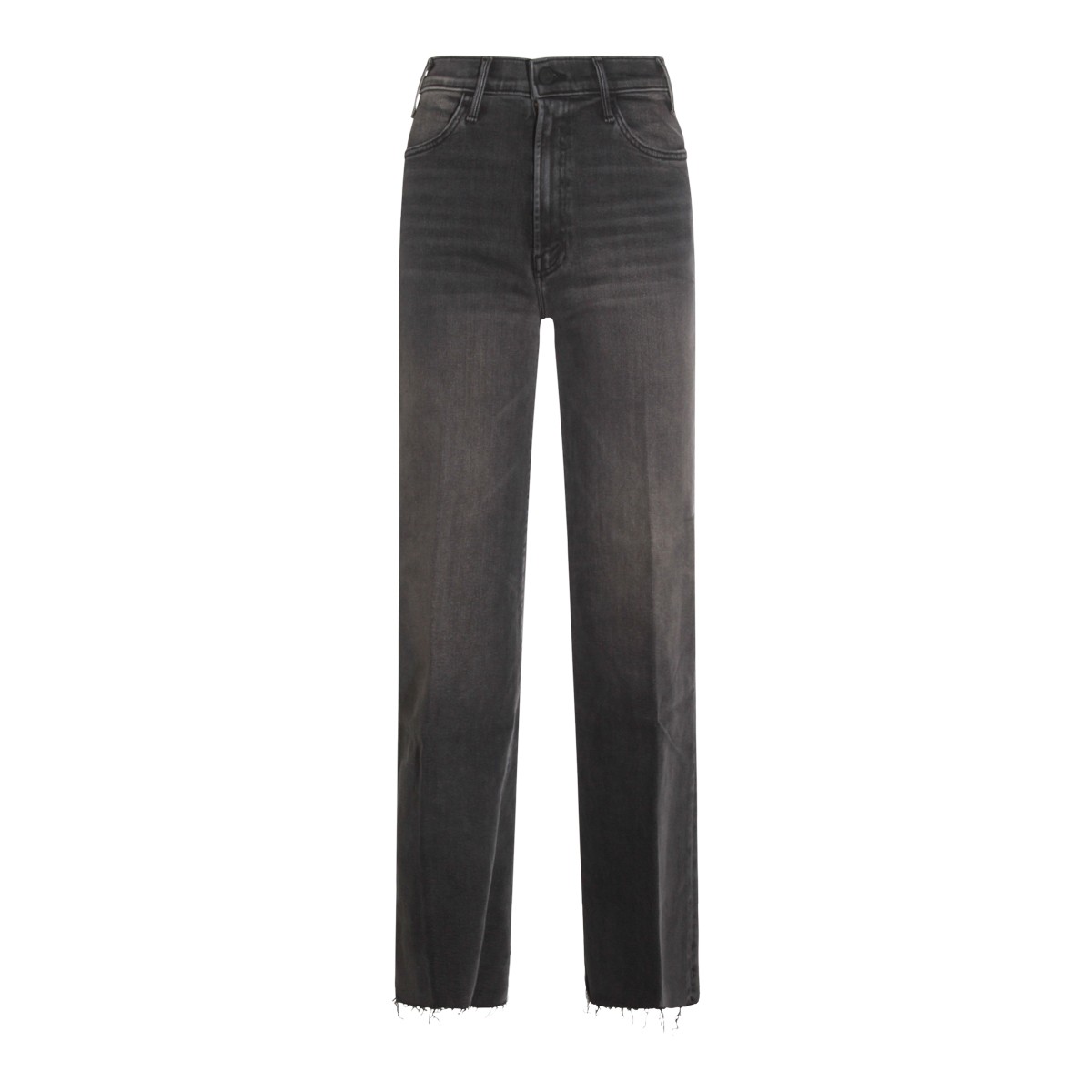 BLACK COTTON JEANS