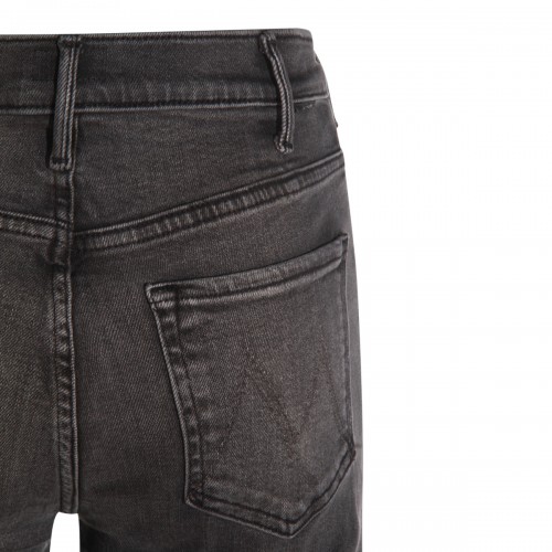 BLACK COTTON JEANS