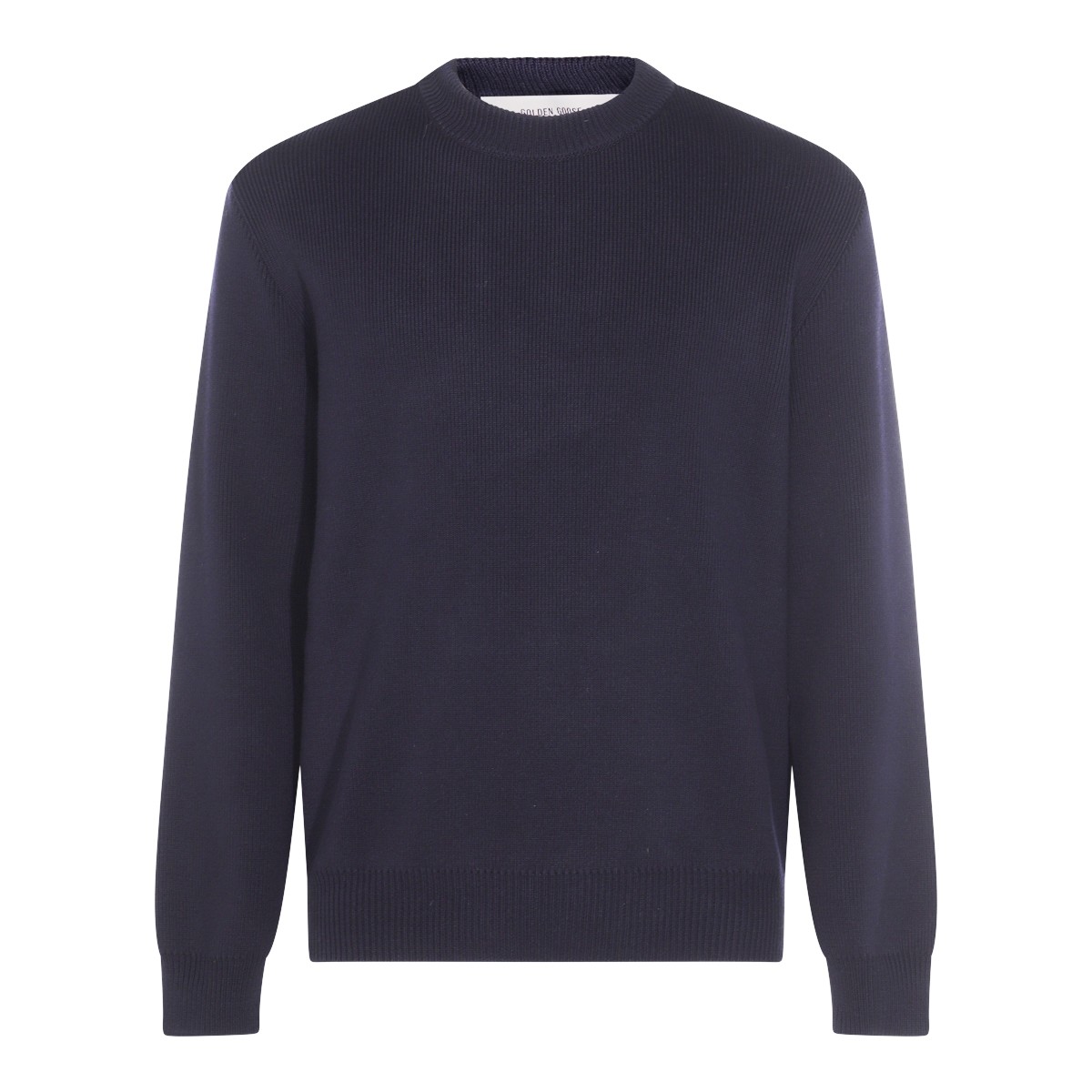 DARK BLUE COTTON KNITWEAR