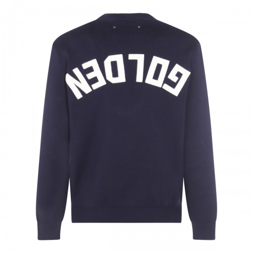 DARK BLUE COTTON KNITWEAR 2