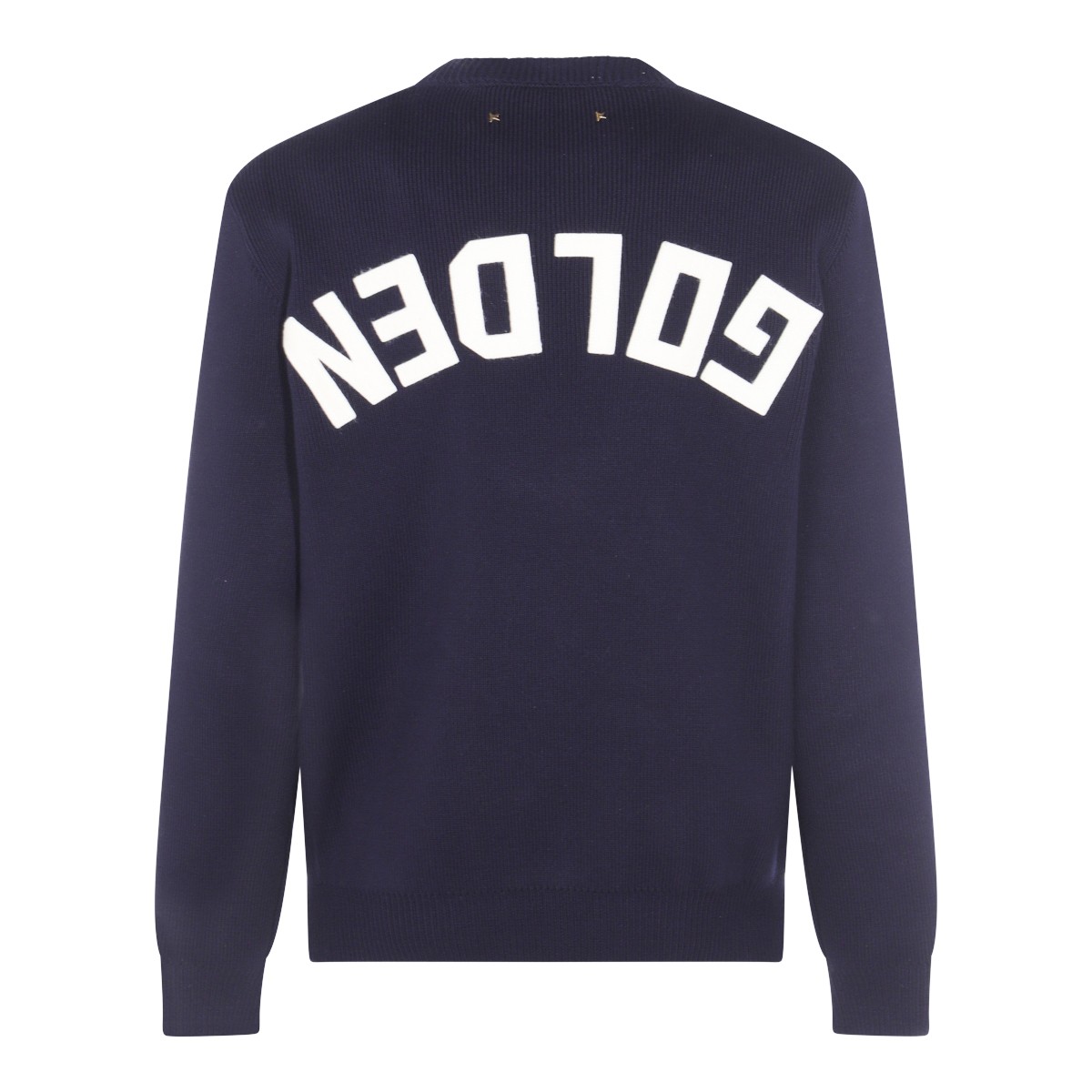 DARK BLUE COTTON KNITWEAR