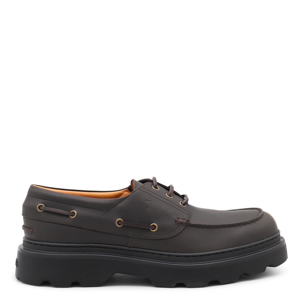 BROWN LEATHER LOAFERS