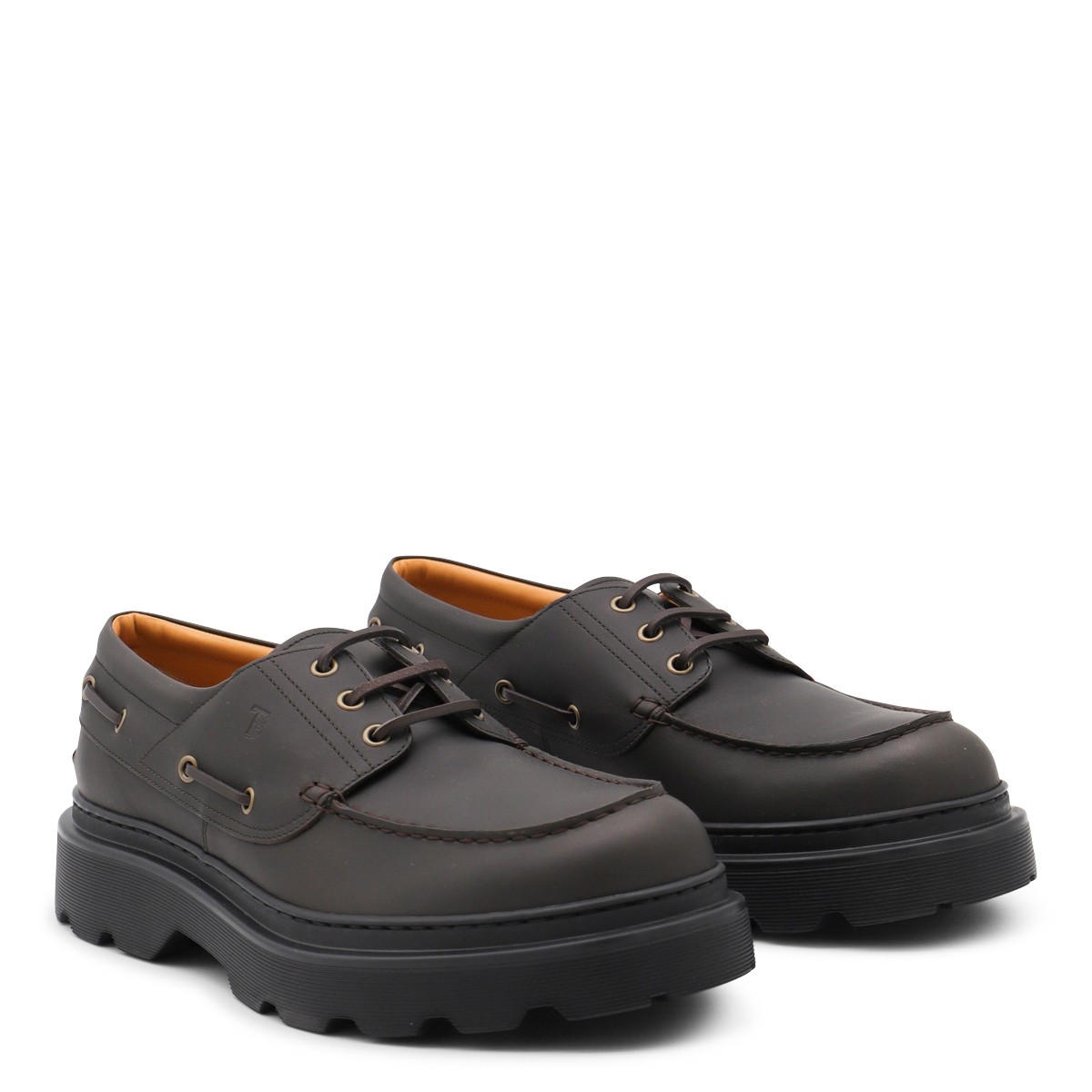 BROWN LEATHER LOAFERS BROWN LEATHER LOAFERS