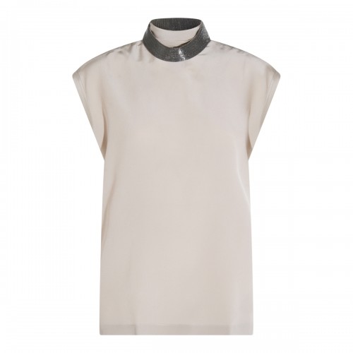 BEIGE COTTON TOP