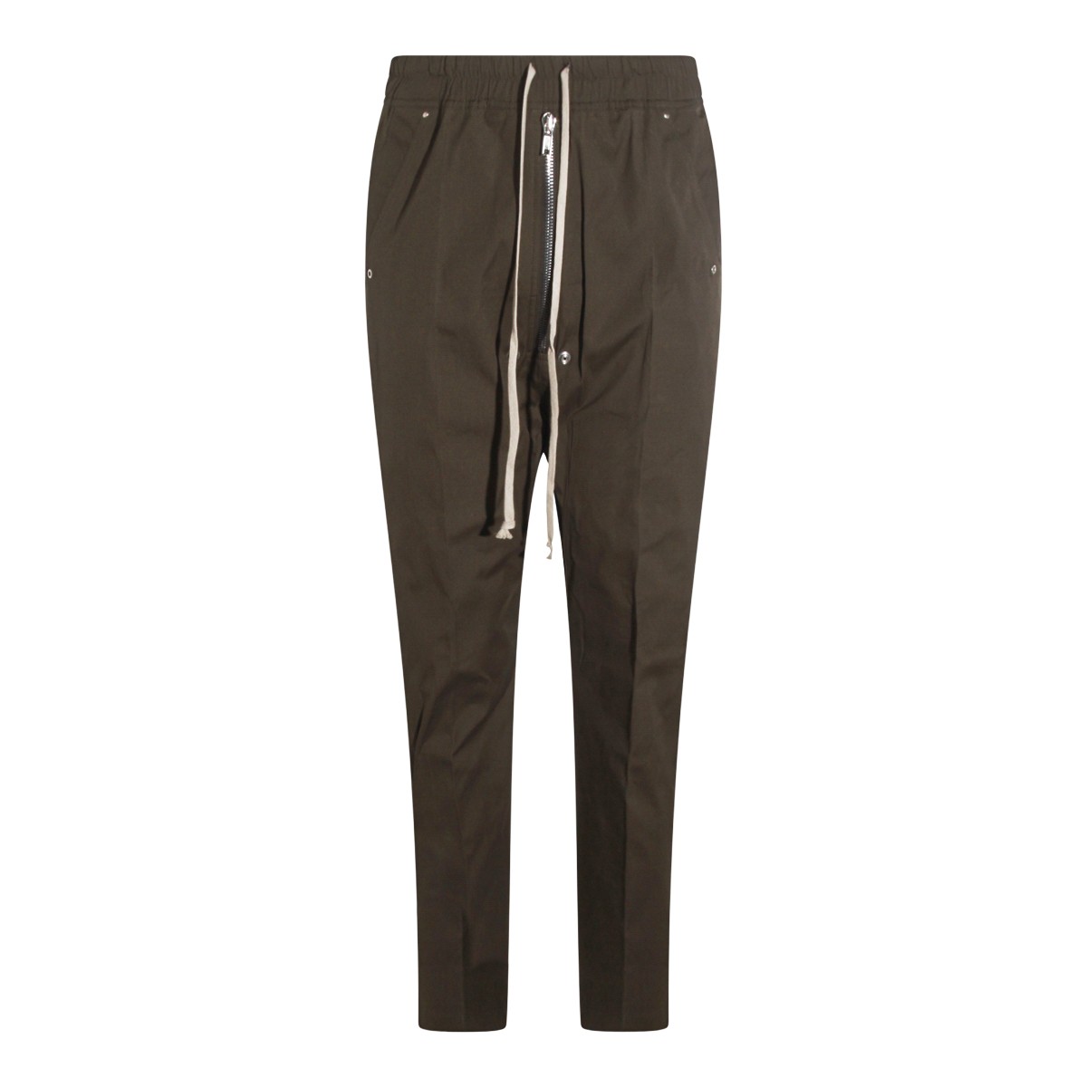 DARK GREEN COTTON BELA PANTS