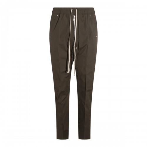 DARK GREEN COTTON BELA PANTS
