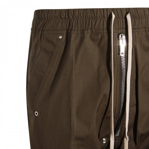 DARK GREEN COTTON BELA PANTS