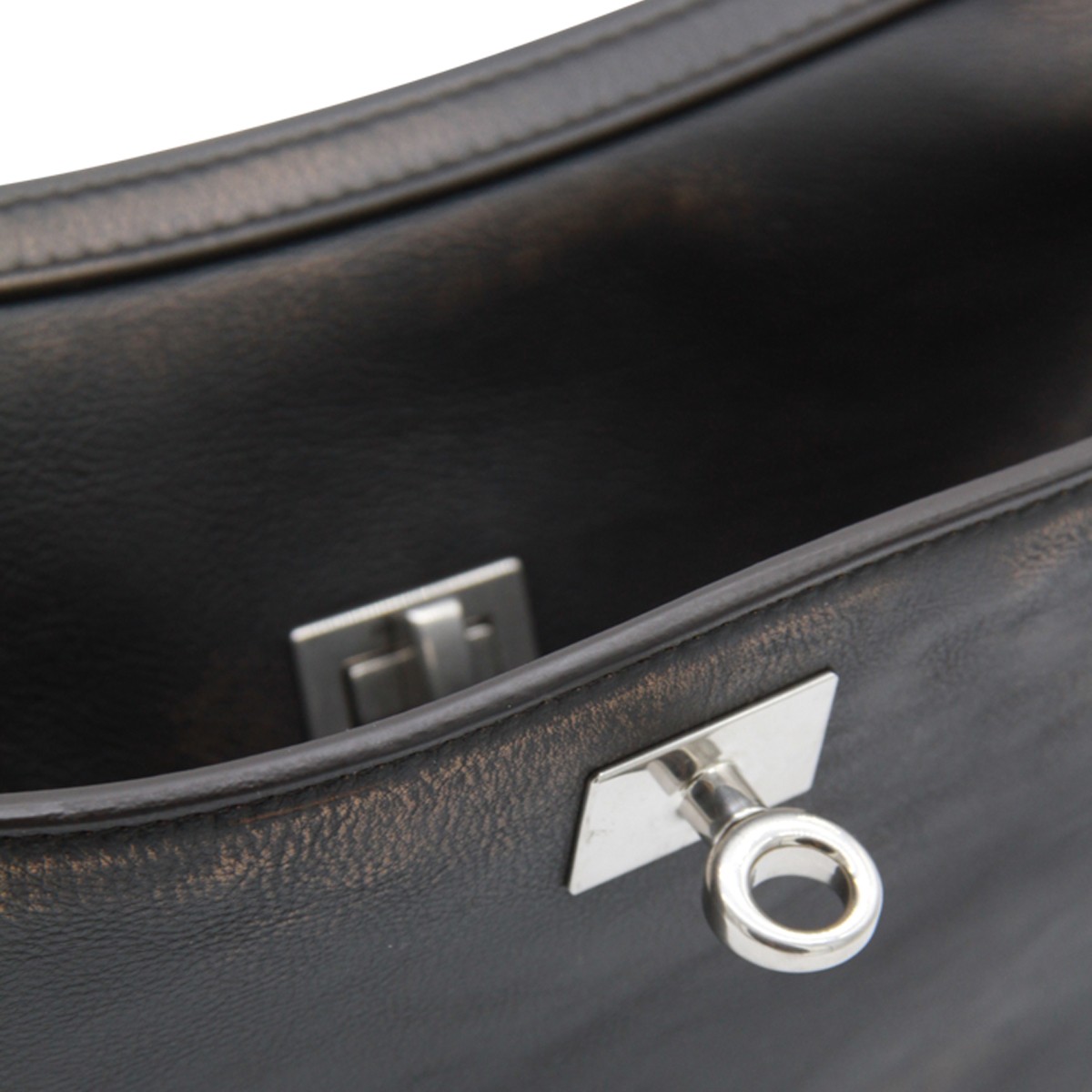 DARK BROWN LEATHER RODEO SMALL... DARK BROWN LEATHER RODEO SMALL...