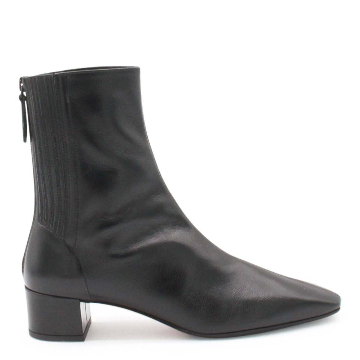 BLACK LEATHER SAINT HONORE 35 BOOTS