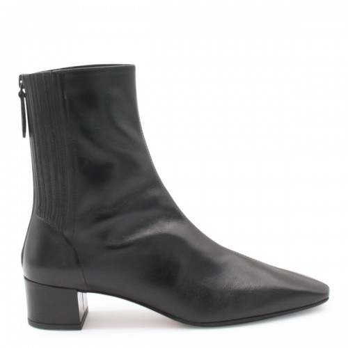 BLACK LEATHER SAINT HONORE 35 BOOTS