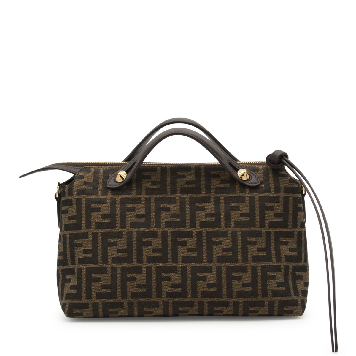 BROWN LEATHER BY THE WAY SOFT MEDIUM TOP HANDLE BAG