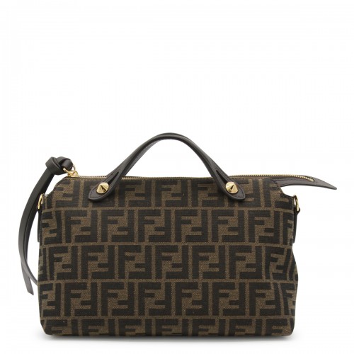 BROWN LEATHER BY THE WAY SOFT MEDIUM TOP HANDLE BAG
