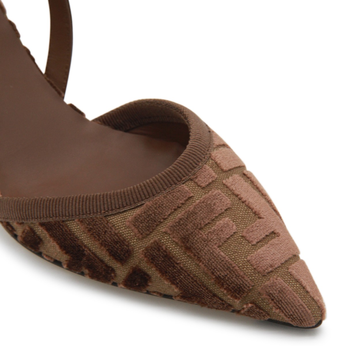 BROWN LEATHER COLIBRI' LITE PUMPS BROWN LEATHER COLIBRI' LITE PUMPS