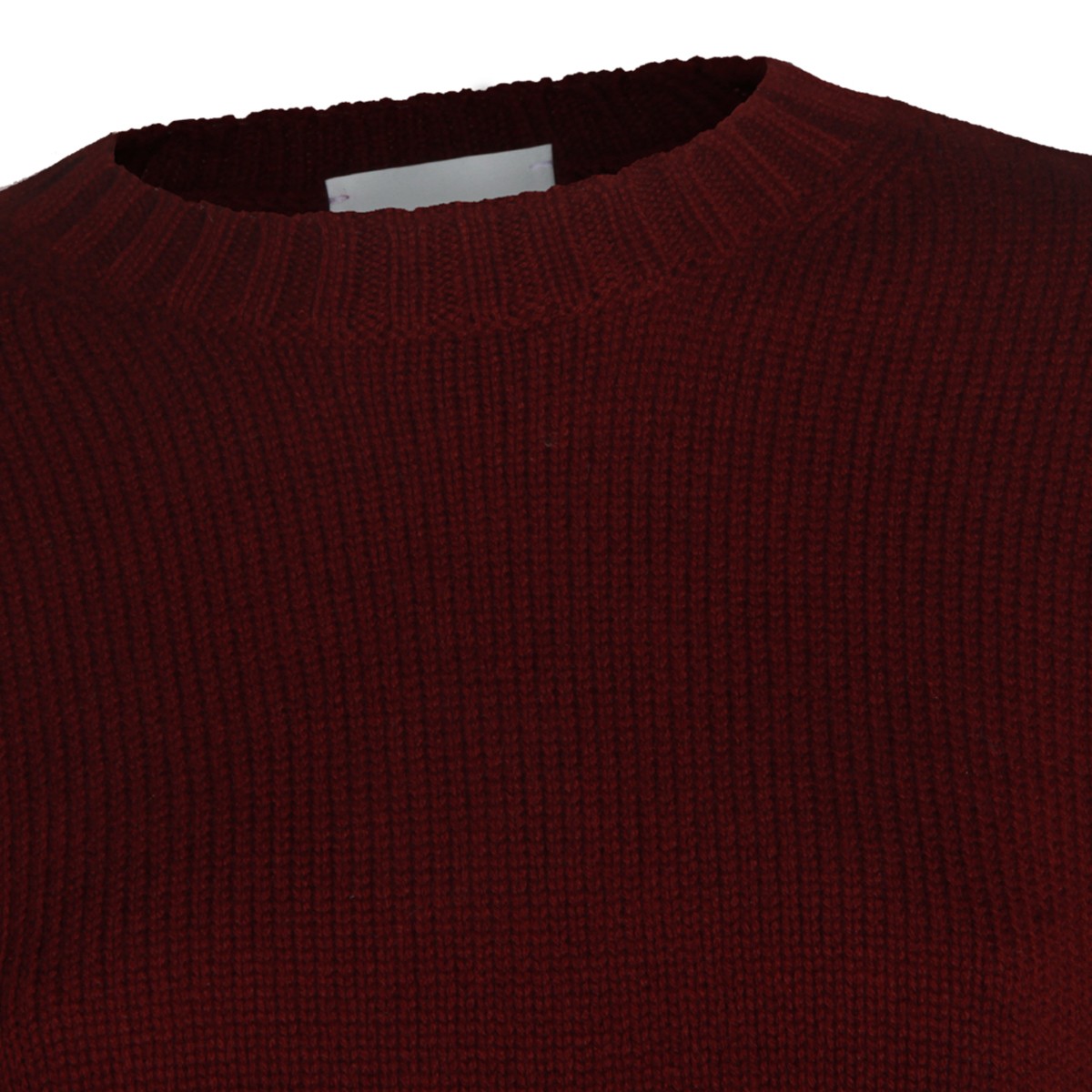 BORDEAUX WOOL KNITWEAR