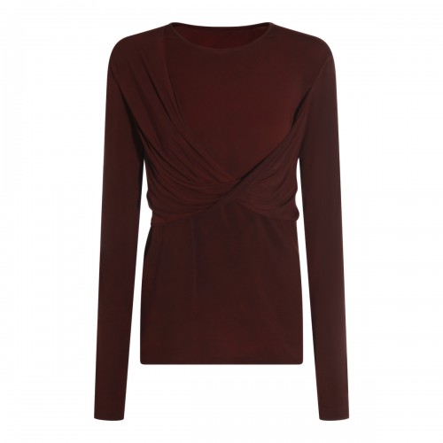 DARK RED TOP