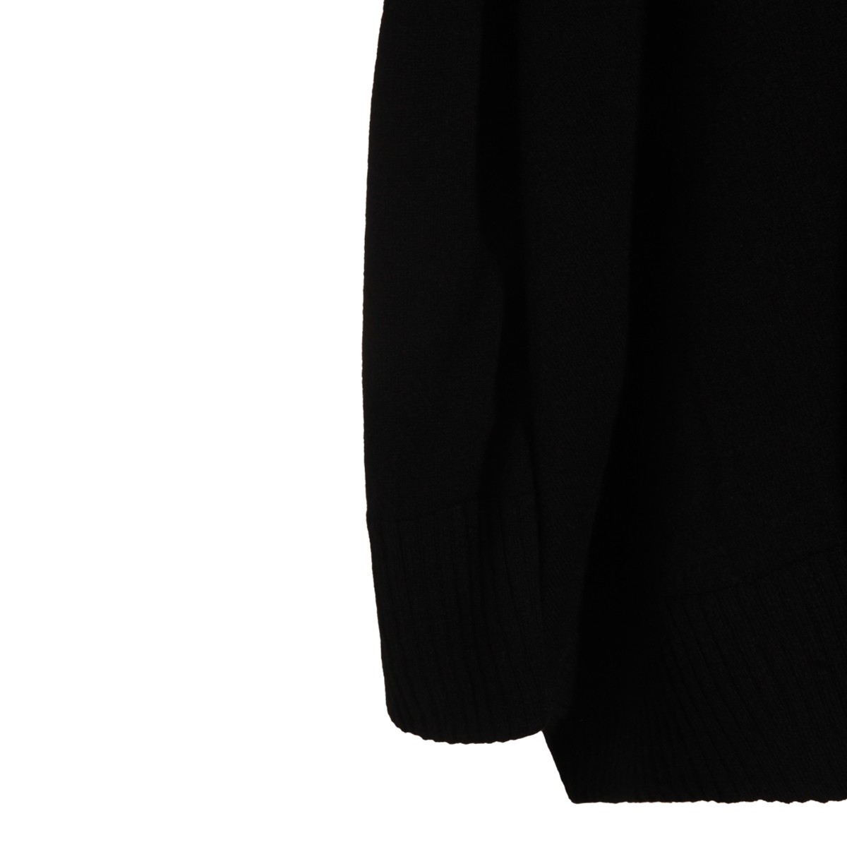 BLACK CASHMERE KNITWEAR
