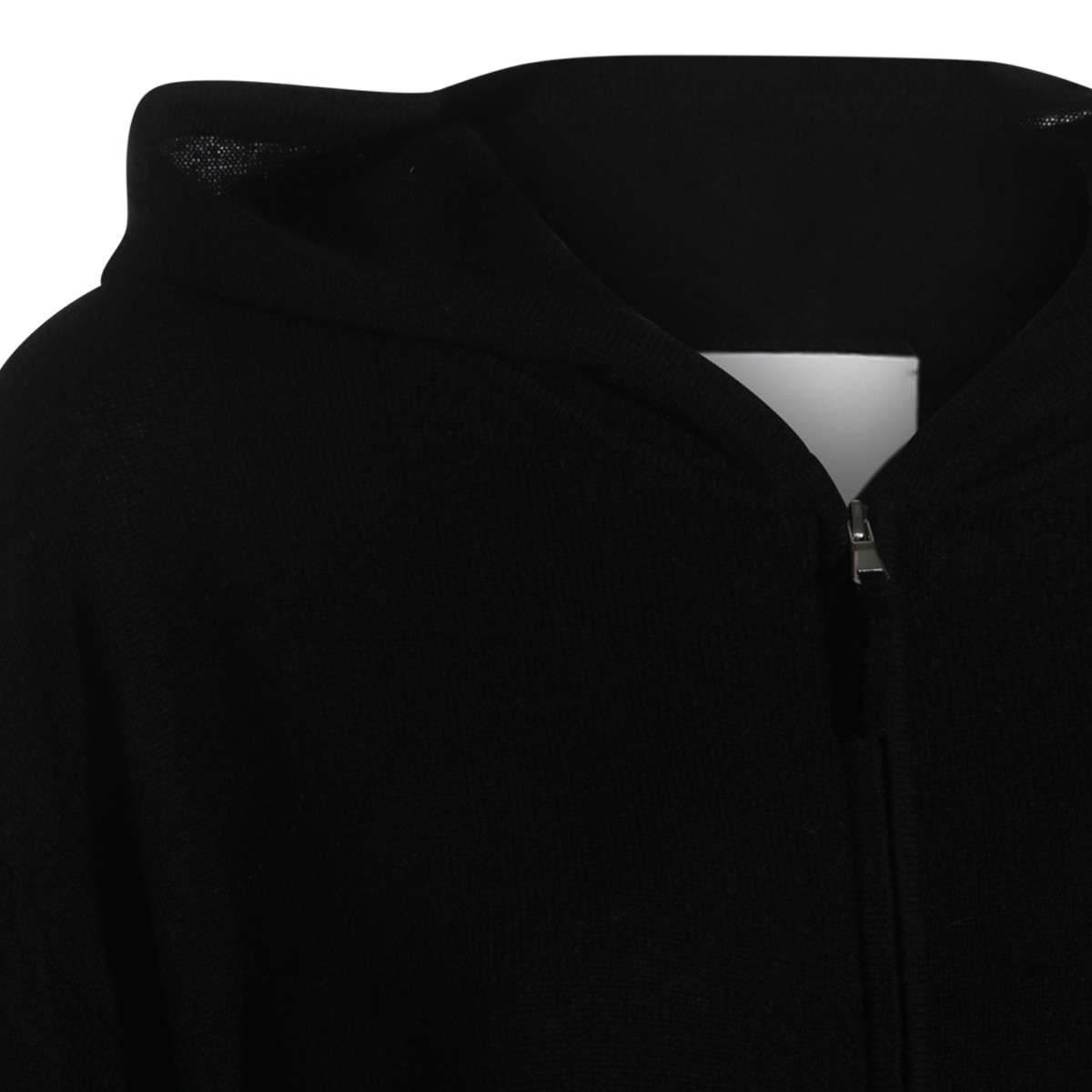 BLACK WOOL SWEATSHIRT BLACK WOOL SWEATSHIRT