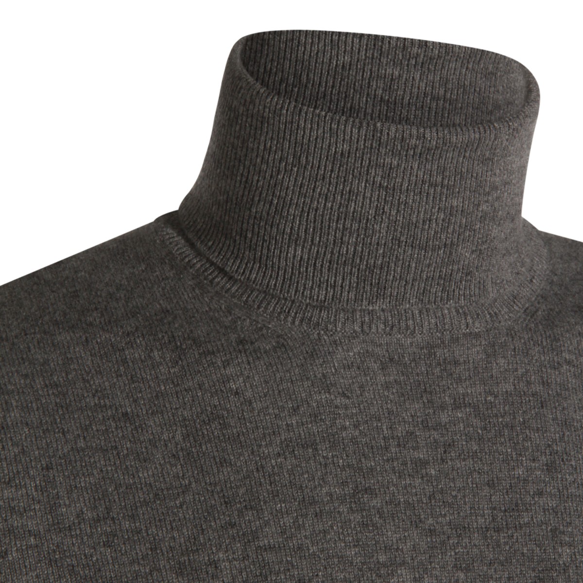 GREY CASHMERE KNITWEAR