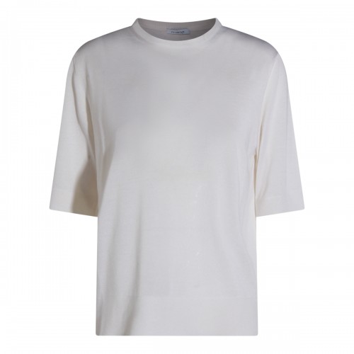 WHITE COTTON KNITWEAR