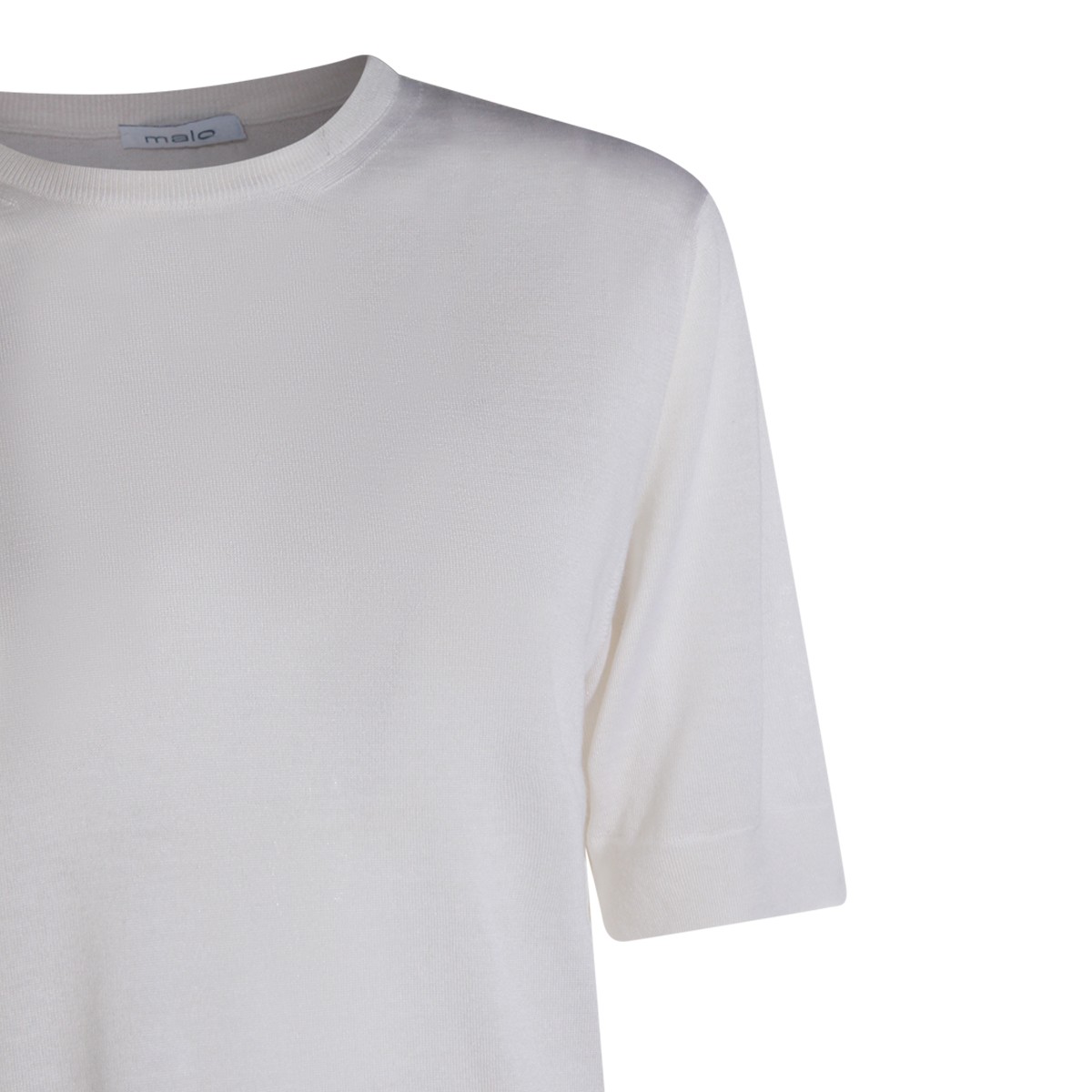 WHITE COTTON KNITWEAR