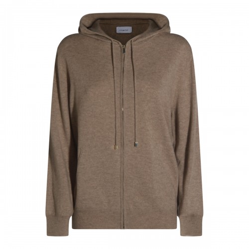 BROWN COTTON KNITWEAR